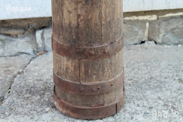 Съд за биене на масло , снимка 2 - Антикварни и старинни предмети - 37512746