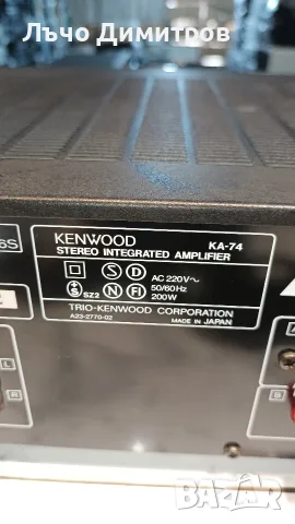 KENWOOD    KA -74, снимка 11 - Ресийвъри, усилватели, смесителни пултове - 55875286