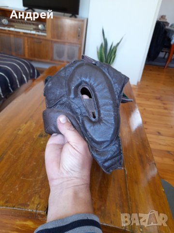 Стара предпазна боксова маска,каска Младост, снимка 4 - Други ценни предмети - 36864107