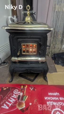Чугунена камина, снимка 3 - Камини - 54151341