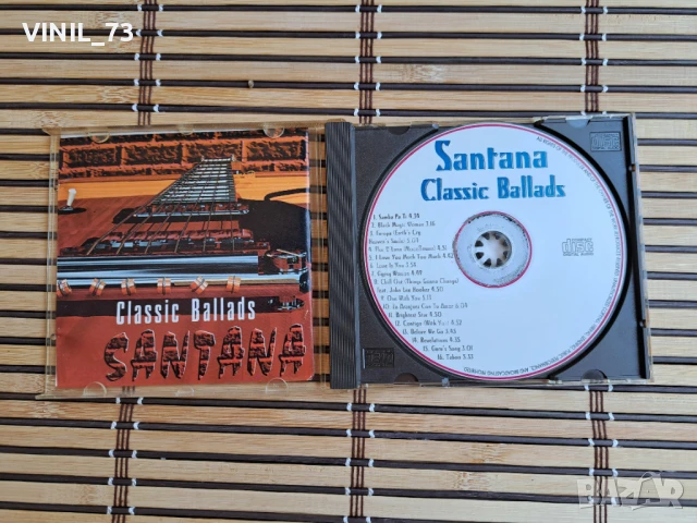 Santana - Classic Ballads, снимка 2 - CD дискове - 50808225