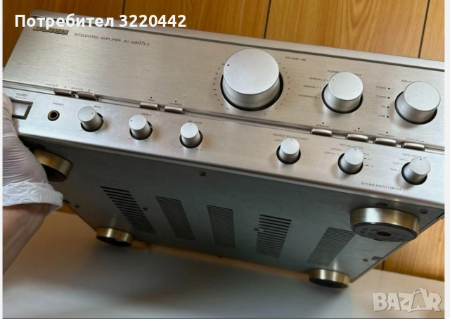 Усилвател SANSUI AU - α 607 KX, снимка 8 - Ресийвъри, усилватели, смесителни пултове - 54080383