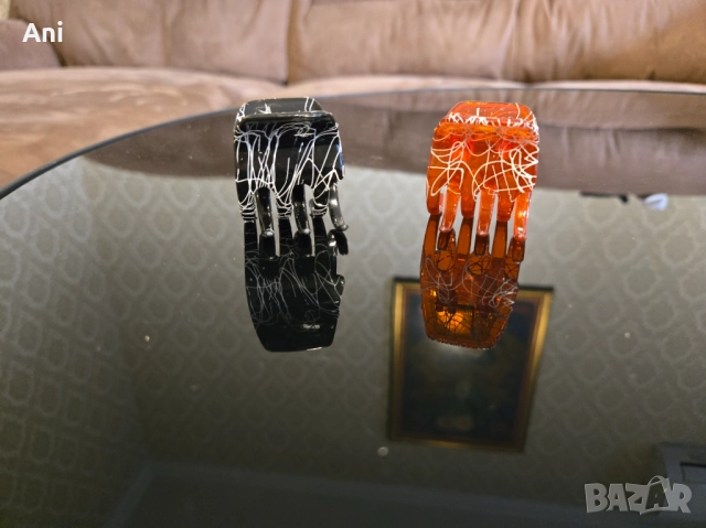 Щипки за коса в 2 прекрасни цвята