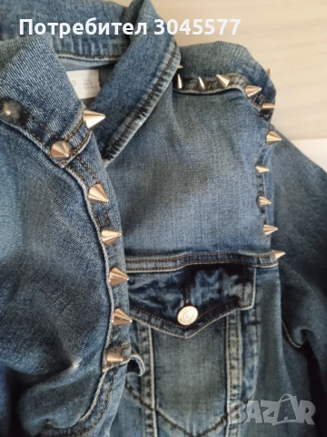 Яке дънково размер L, снимка 4 - Якета - 51263753