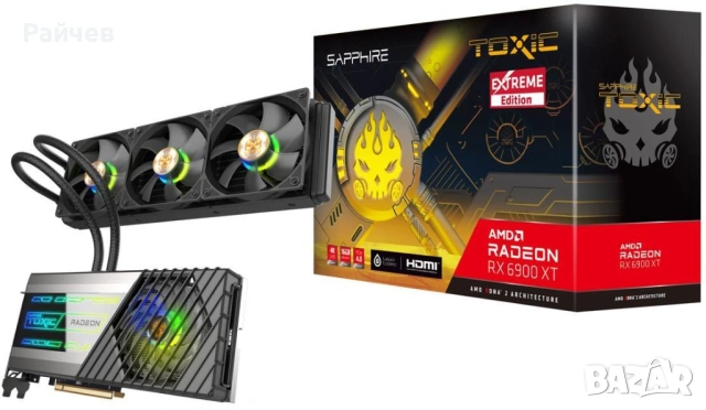 Видео карта 6900 XT Toxic за Части