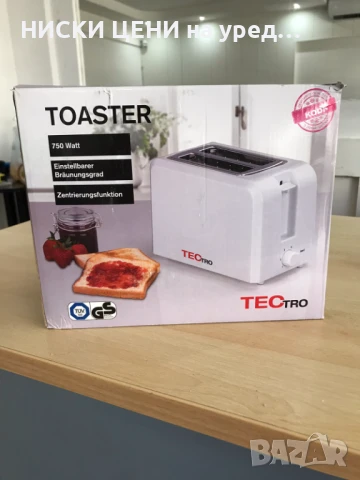 Тостер Tectro - ЗА ЧАСТИ, снимка 6 - Тостери - 51296150