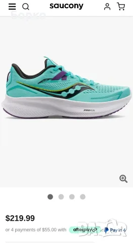 Saucony-дамски маратонки №39, снимка 3 - Маратонки - 55709982