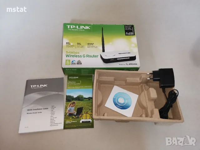 Рутер TP-Link WR-340G, снимка 6 - Рутери - 49684467