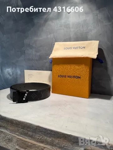 ЧИСТО НОВ Louis Vuitton колан 100% оригинален, снимка 2 - Колани - 48179865