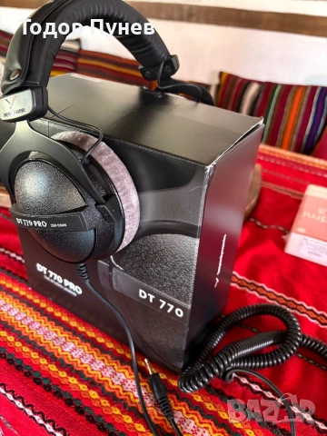  Чисто нови! Beyerdynamic DT 770 pro- 250 ohms- студийни слушалки