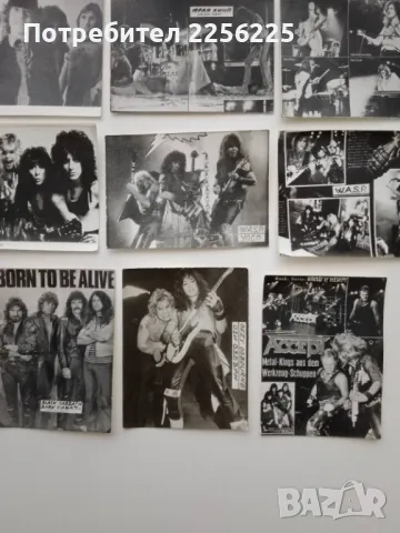 ЛОТ картички на метъл групи (лот 6), снимка 2 - Колекции - 49879951