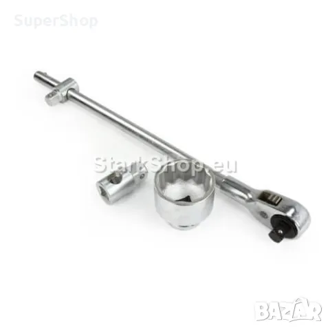 Дванадесетостенно Камьонджийско Гедоре 26 части за Камиони 3/4″ & 1″ 21-65mm + Ударни Вложки, снимка 7 - Гедорета - 50236817