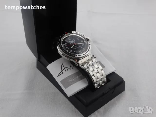 ВОСТОК АМФИБИЯ АВТОМАТИЧЕН- ”Войска Беспилотных Систем” ref: 42090Г, снимка 4 - Мъжки - 56063088