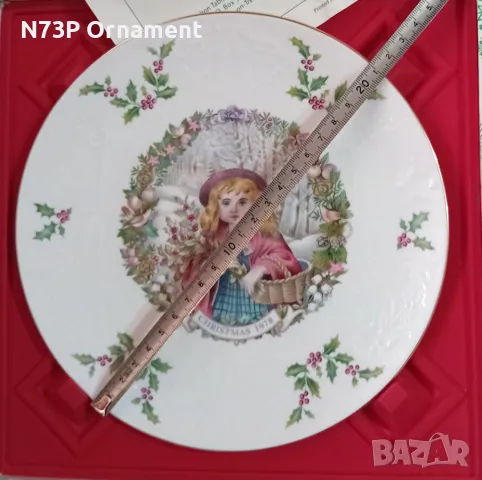 ПОРЦЕЛАНОВА ЧИНИЯ. КОЛЕКЦИЯ. MERRY CHRISTMAS. 1978. MADE IN ENGLAND 🇬🇧. , снимка 5 - Антикварни и старинни предмети - 49656986