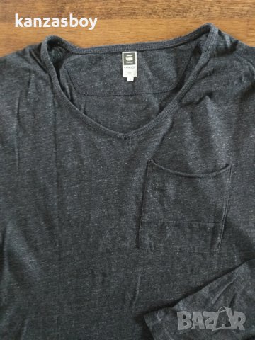 g-star dider htr jersey relaxed  - страхотна мъжка блуза КАТО НОВА