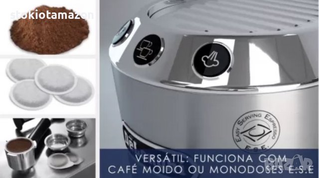 Еспресо машина DeLonghi Dedica Style EC 685, 15 bar, 1300 W, Инокс, снимка 6 - Кафемашини - 37968528