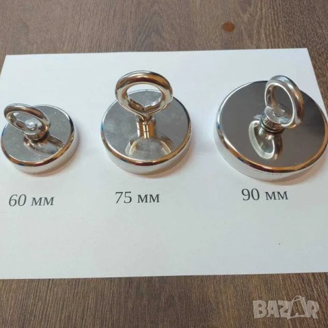 Неодимови магнити с халка, КЛАС N52 | Magnet fishing, снимка 8 - Такъми - 50046252
