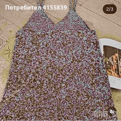 Ръчно плетена рокля, снимка 5 - Рокли - 55784461