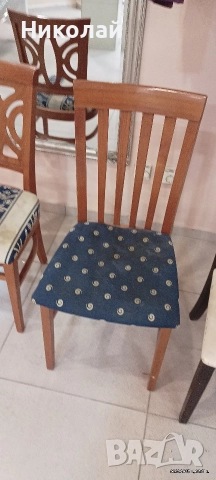 Столове дървени , снимка 5 - Столове - 52856636