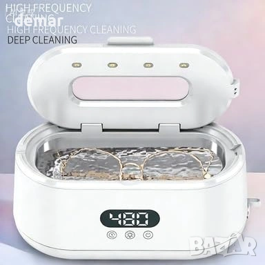 Ултразвуков почистващ апарат за очила, часовници, бижута и зъбни апарати, снимка 5 - Други - 54040755
