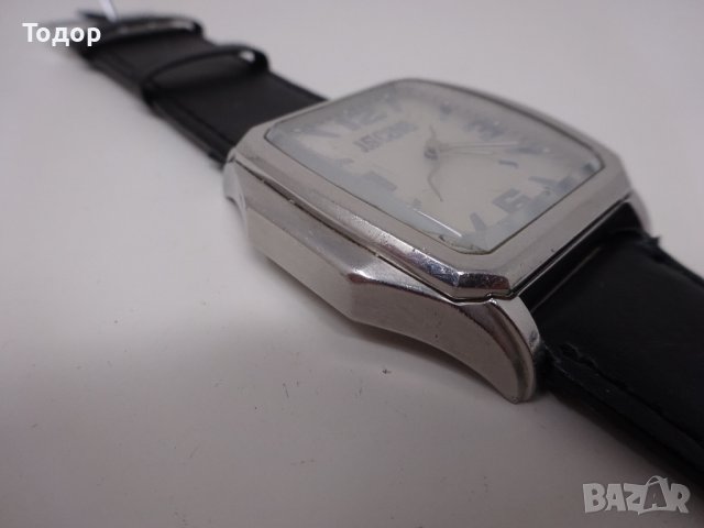Мъжки кварцов часовник, употребяван, работи, снимка 3 - Мъжки - 40699910
