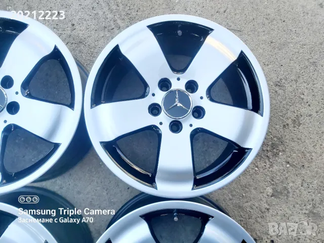 4 броя алуминиеви джанти за Мercedes-Benz E-Class 16, снимка 9 - Гуми и джанти - 49823399