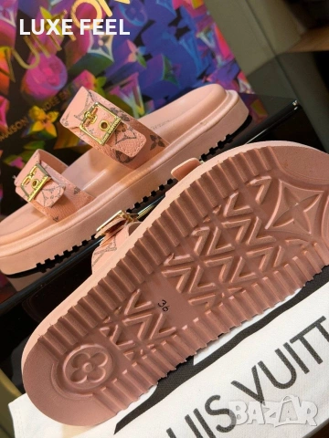 Louis Vuitton ⚜️Дамски Чехли 36-41 , снимка 17 - Чехли - 54335917