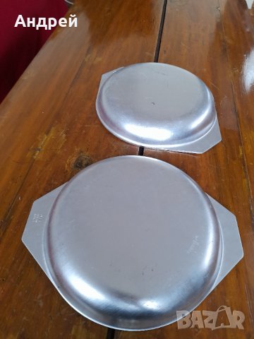 Стара алуминиева чиния,чинии,паници, снимка 4 - Антикварни и старинни предмети - 34453228