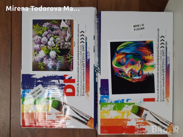 DIY картина по номера, снимка 2 - Ученически пособия, канцеларски материали - 35245577