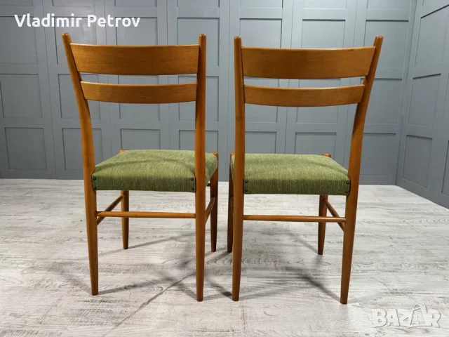Винтидж трапезни столове К100, снимка 8 - Столове - 56018780