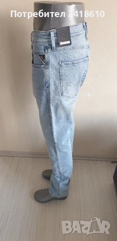 Replay Milano Anbass и Grover Stretch Slim Fit Mens Size 34/32 и 32/32 2бр НОВО! ОРИГИНАЛ Мъжки Дънк, снимка 13 - Дънки - 53863754