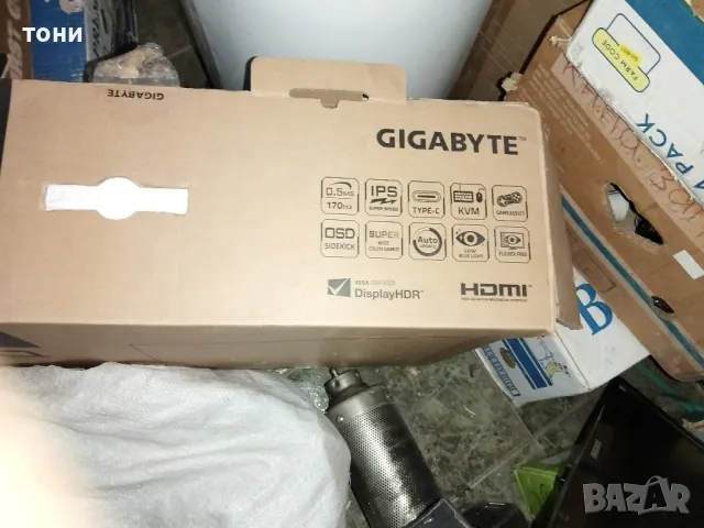 монитор гигабайт части, снимка 3 - Монитори - 49185653