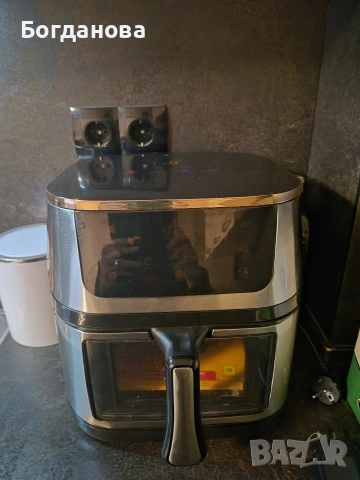 Фритюрник с горещ въздух 10 л , снимка 3 - Фритюрници - 54048642