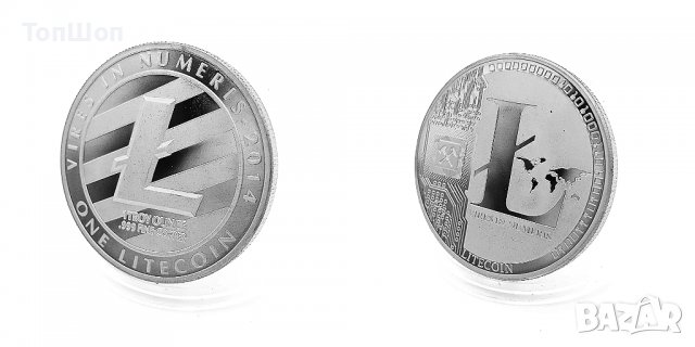 1 Лайткойн монета / 1 Litecoin ( LTC ), снимка 2 - Нумизматика и бонистика - 39152908