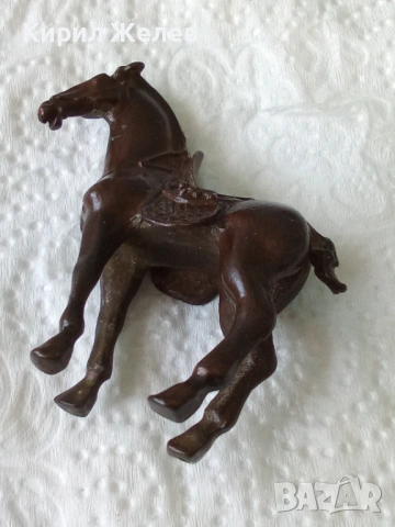 Бронзова фигурка на 🐎 кон 45013, снимка 2 - Колекции - 54179324