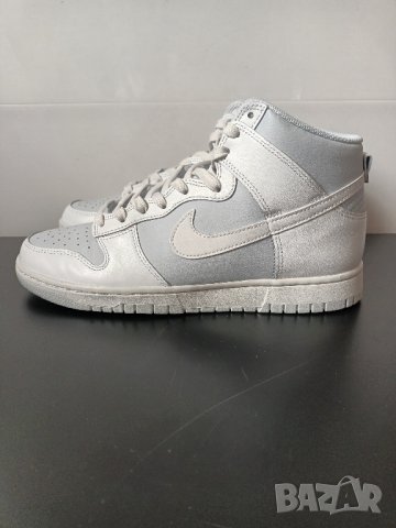 Nike Dunk HI Retro Summit White Pure Platinum Номер 43, снимка 1 - Маратонки - 42828685