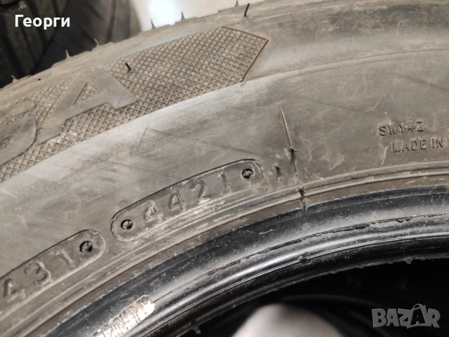 4бр.зимни гуми 215/60/16 Lassa, снимка 5 - Гуми и джанти - 52791341