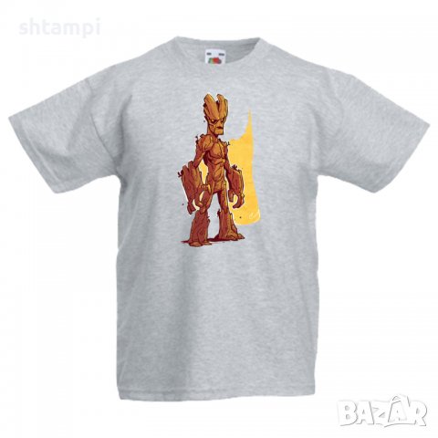 Детска тениска Marvel Groot 1 Игра,Изненада,Подарък,Геймър,, снимка 5 - Детски Блузи и туники - 36716777