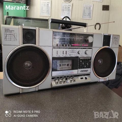 Sanyo 9880LU Boombox , снимка 3 - Радиокасетофони, транзистори - 55786313