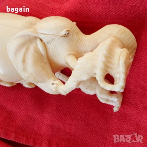 Бивник на слон., снимка 5 - Статуетки - 50585599