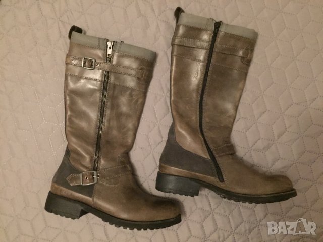 G-star оригинални дамски ботуши от естествена кожа Uk5/38