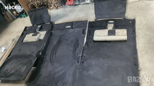 Таван голф 3 черна алкантара