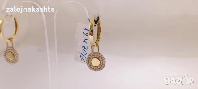 Нови Златни обеци-2,96гр/14кр, снимка 4 - Обеци - 51025243