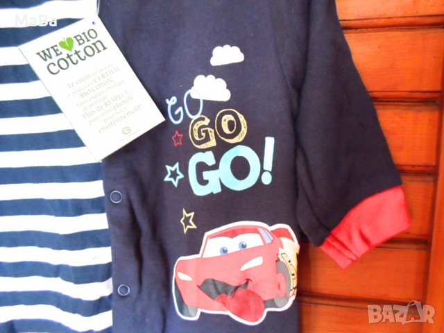 Дисни РОМПЪР Био ПАМУК /3-9мес./, снимка 4 - Бебешки гащеризони - 42508232