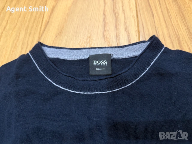 Пуловер Boss размер М, снимка 3 - Пуловери - 54137267