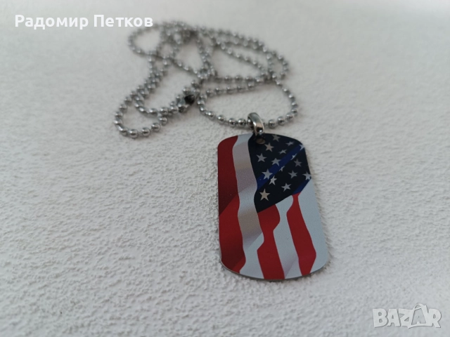 Военни плочки dog tag, снимка 6 - Колиета, медальони, синджири - 51821322