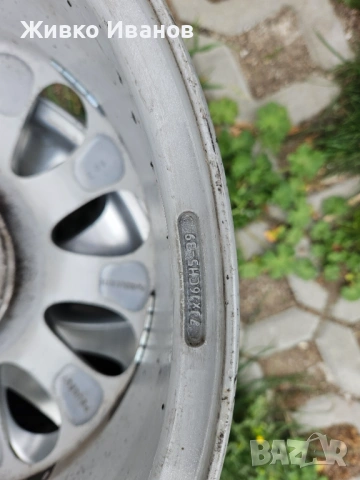 Алуминеви джанти за Пежо, снимка 5 - Гуми и джанти - 54278967