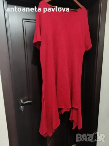 Туника - рокля плетиво, снимка 2 - Рокли - 47566540