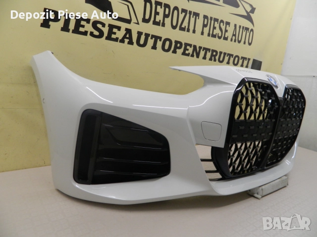 Предна броня BMW серия 4 G26 M-Sport, 2020, 2021, 2022, 2023, 2024, оригинален код 51118078573, снимка 3 - Части - 52127251