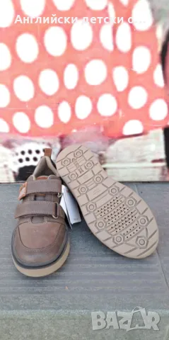 Английски детски обувки естествена кожа-GEOX , снимка 4 - Детски обувки - 50142861